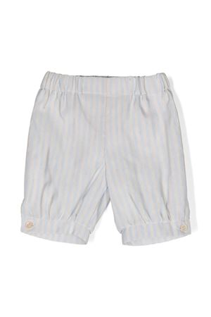 Pantaloni a righe in misto lino LA STUPENDERIA KIDS | CCBR55Q45.